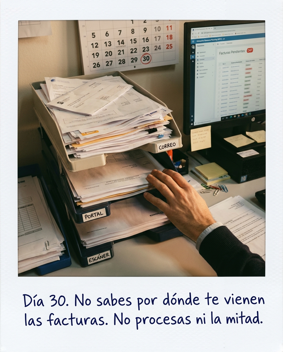 Día 30. No sabes por dónde te vienen las facturas